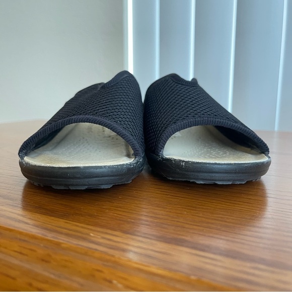 Fly Flot Mesh Slip On Mule Sandals Black Size 8 - Picture 7 of 12